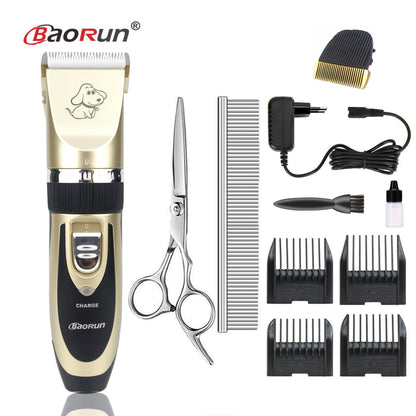 Professional Grooming Kit Rechargeable Pet Cat Dog Hair Trimmer High Quality Electrical Clipper Shaver Set Haircut Machine