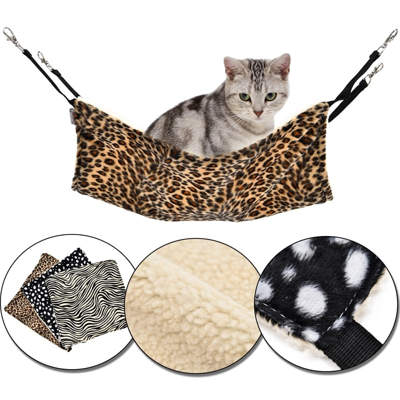 High Quality Cat Hammock Pet Cat Bed Cages For Cat Sleeping Hammock Cat Litter Big Kitten Dog House Pet Product 3 Styles