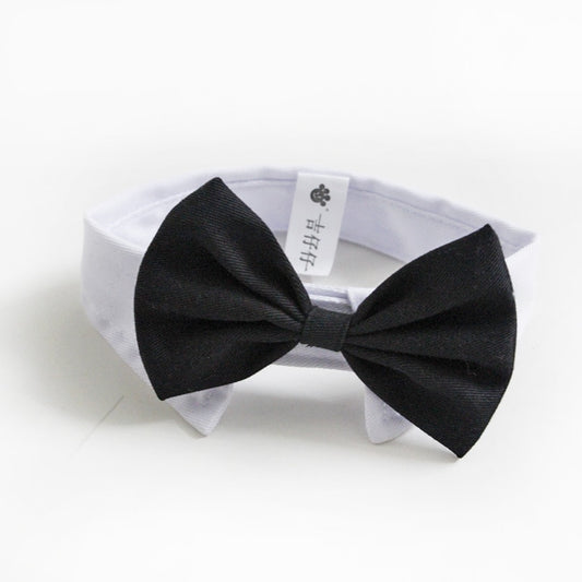 New Arrival Handsome Formal Dog Cat Bow Tie Groom Tuxedo Costumes Pet Dogs Tie Wedding Accessories Grooming Black Bowtie