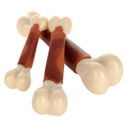 Pet Dog Molar Toys Dentifrice Deodorant Safe Non-toxic Anti-bite Playable Teething Stick S M L