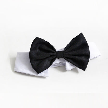 New Arrival Handsome Formal Dog Cat Bow Tie Groom Tuxedo Costumes Pet Dogs Tie Wedding Accessories Grooming Black Bowtie