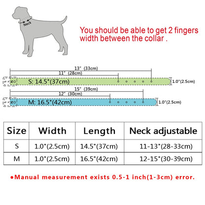 Didog Rhinestone Dog Collar Diamante Leather Pet Puppy Necklace Bling Crystal Studded Cat Collars Pink Red For Small Medium Dogs