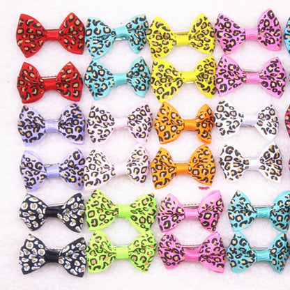 10/20/30pcs New 20 Styles Pet Dog Grooming Accessories Products Hand-made Small Dog Hair Bows Cat Hair Clips Boutique Wholesale