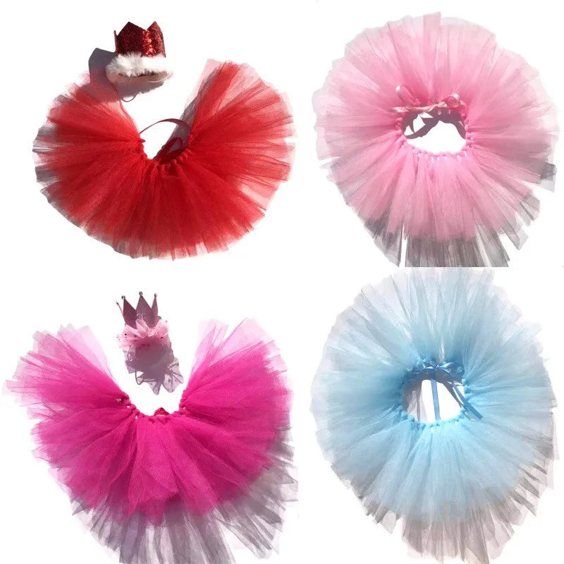 Cute Pet Birthday Costume Set Fashion Sequin Birthday Hat with Bowtie Tutu Skirt Pet Clothing & Accessories Cat Dog Supplies