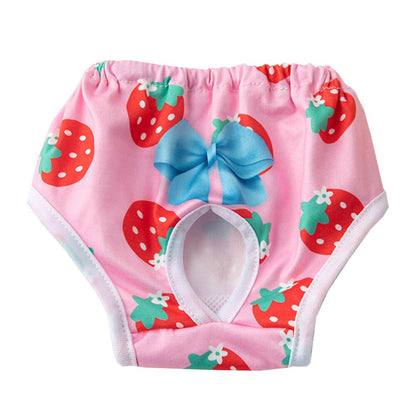 Pet Physiological Pant Dog Diaper Sanitary Washable Female Dog Shorts Panties Menstruation Underwear Briefs Pet Products