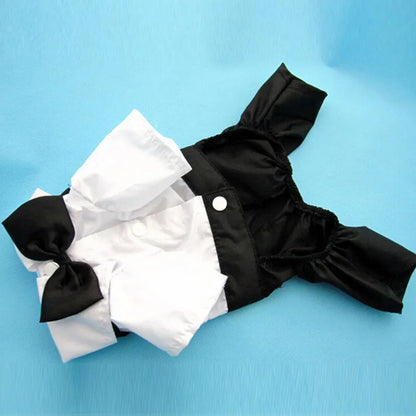 Gentleman Dog Clothes Wedding Suit Tuxedo Pet Outfit Halloween